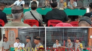 Sambang Edukasi Kamtibmas Sat Binmas Polresta Denpasar Ajak Warga Bijak Bermedia Sosial