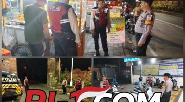 Jaga Stabilitas Kamtibmas, Samapta Polsek Abiansemal Laksanakan Patroli Harkamtibmas