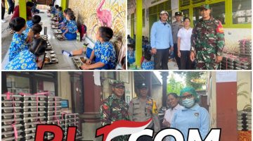 Babinsa Melinggih Dukung Program Makan Bergizi Gratis untuk 1.512 Siswa di Payangan