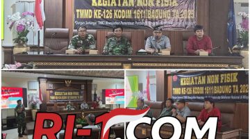 TMMD Ke-126, Pasi Intel Kodim 1611/Badung Berikan Penyuluhan Tentang Deteksi Dini dan Cegah Dini