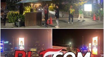 Malam Minggu Polsek Kuta Utara Patroli Di Kawasan Wisata
