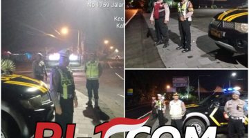 Kapolsek Mengwi Pimpin Patroli Malam Minggu Sasar Rest Area Desa Kuwum