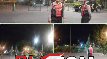 Polsek Mengwi Gelar Patroli Malam di Kawasan Obyek Wisata Taman Ayun, Pastikan Situasi Aman dan Kondusif