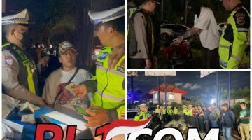 Polresta Denpasar–Polsek Kuta Gelar KRYD Dini Hari, 34 Pelanggaran Ditindak di Sunset Road
