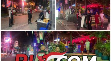 Menjelang Hari Suci Galungan, Polsek Kuta Utara Intensifkan Patroli Ciptakan Situasi Aman