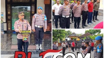 Jelang Hari Raya, Kapolsek Dentim Instruksikan Tingkatkan Kesiapsiagaan dan Gelar Patroli Pasar