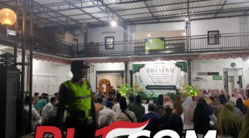 Bripka Made Ardana Bhabin Desa Dalung Amankan Peringatan Maulid Nabi