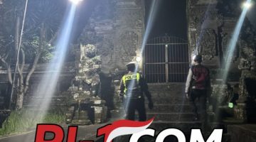 Patroli Malam Hari, Polsek Mengwi Sambangi Kawasan Pura