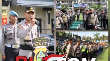 Kapolres Gianyar Tekankan Kesiapan Personel dan Deteksi Dini dalam Pengamanan May Day 2026
