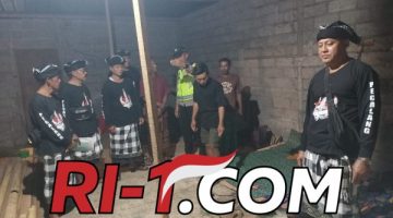 Bhabinkamtibmas Desa Sobangan Bersinergi dengan Pecalang Laksanakan Sidak Penduduk Pendatang