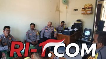 Sat Binmas Polsek Laksanakan Anev Untuk Tingkatkan Kinerja Bhabinkamtibmas Polsek Ubud