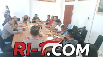 Kapolsek Dawan Hadiri Rakortas Desa Pesinggahan, Bahas Permasalahan Kamtibmas