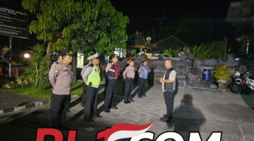 Kapolsek Dentim Pimpin Apel Opsnal, Antisipasi Gangguan Kamtibmas Malam Minggu