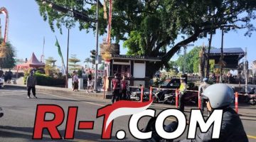 Pengamanan Ketat Polsek Gianyar, Upacara HUT ke-255 Kota Gianyar Berjalan Aman dan Khidmat