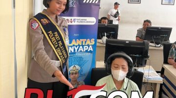 Polantas Menyapa, Wujud Pelayanan Humanis Satlantas Polresta Denpasar kepada Masyarakat