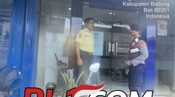 Cegah Skimming, Polsek Mengwi Imbau Satpam Bank Tingkatkan Pengawasan ATM