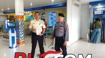 Polres Gianyar Perketat Pengamanan Bank, Aktivitas Nasabah Berlangsung Aman Sepanjang Hari
