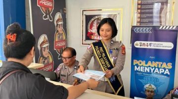 Polantas Menyapa, Pelayanan Humanis Satlantas Polresta Denpasar Permudah Masyarakat