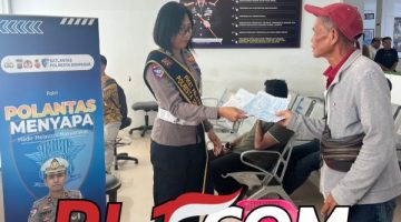 Polantas Menyapa, Wujud Pelayanan Humanis di Satpas SIM Polresta Denpasar