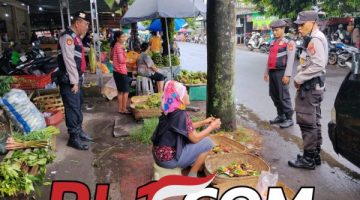 KRYD Polsek Gianyar Intensifkan Pengawasan di Pasar Samplangan, Ciptakan Situasi Aman dan Kondusif
