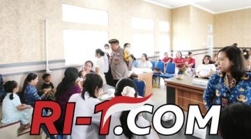 Bhabinkamtibmas Keramas Monitoring Pendampingan Pencegahan Stunting