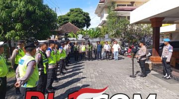 Jelang May Day 2026, Polsek Dentim Gelar Apel Kesiapan Pengamanan