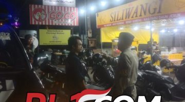 Cegah Gangguan Kamtibmas Polsek Denpasar Barat Laksanakan Patroli Atensi Malam Minggu