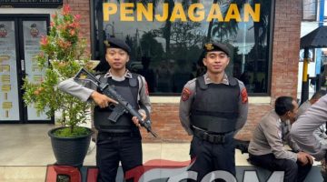 Sat Samapta Polres Gianyar Laksanakan Siaga Mako dengan Penjagaan Ketat