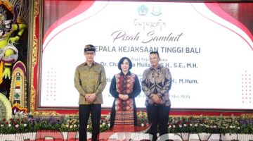Kapolda Bali Hadiri Pisah Sambut Kajati Bali, Tegaskan Soliditas Forkopimda Jaga Stabilitas dan Penegakan Hukum di Bali
