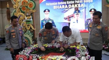 Kapolda Bali Resmikan Gedung “Bhara Daksa” Polres Gianyar Sebagai Penguatan Pelayanan Presisi