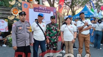 Semarak HUT ke-35 LPD Desa Adat Kesiman, Ribuan Warga Ikuti Jalan Santai di Kesiman Petilan