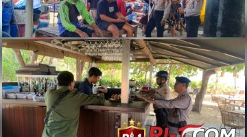 Pantau Keamanan Pesisir, Satpolairud Polresta Denpasar Laksanakan Patroli Dialogis