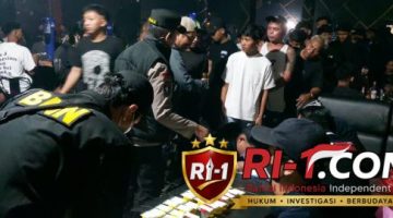 Polres Gianyar Gelar KRYD di Tempat Hiburan Malam, Dua Orang Positif Tes Urine Narkotika