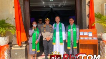 Minggu Kasih di GPIB Ekklesia, Kapolres Bandara Sapa Jemaat