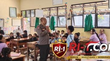 Bhabinkamtibmas Kelurahan Beng Berikan Penyuluhan Pencegahan Kekerasan dan Pelecehan Seksual kepada Siswa SD Negeri 2 Beng