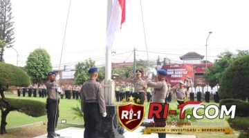 Kapolresta Denpasar Pimpin Upacara Peringatan Hari Sumpah Pemuda di Mako Polresta Denpasar
