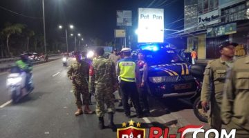 Polsek Kuta Selatan Bersama Forkopimcam Gelar Patroli Skala Besar, Cegah Kriminalitas Dan Balapan Liar