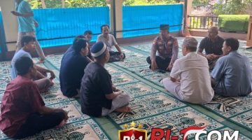Jumat Keliling di Masjid Baitut Taubah, Polres Bandara Ajak Jemaah Jaga Kamtibmas